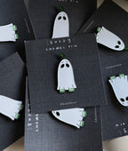 'Buddy the Ghostie' Enamel Pins