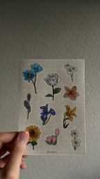 'The Art of Letting Go' Sticker Sheet