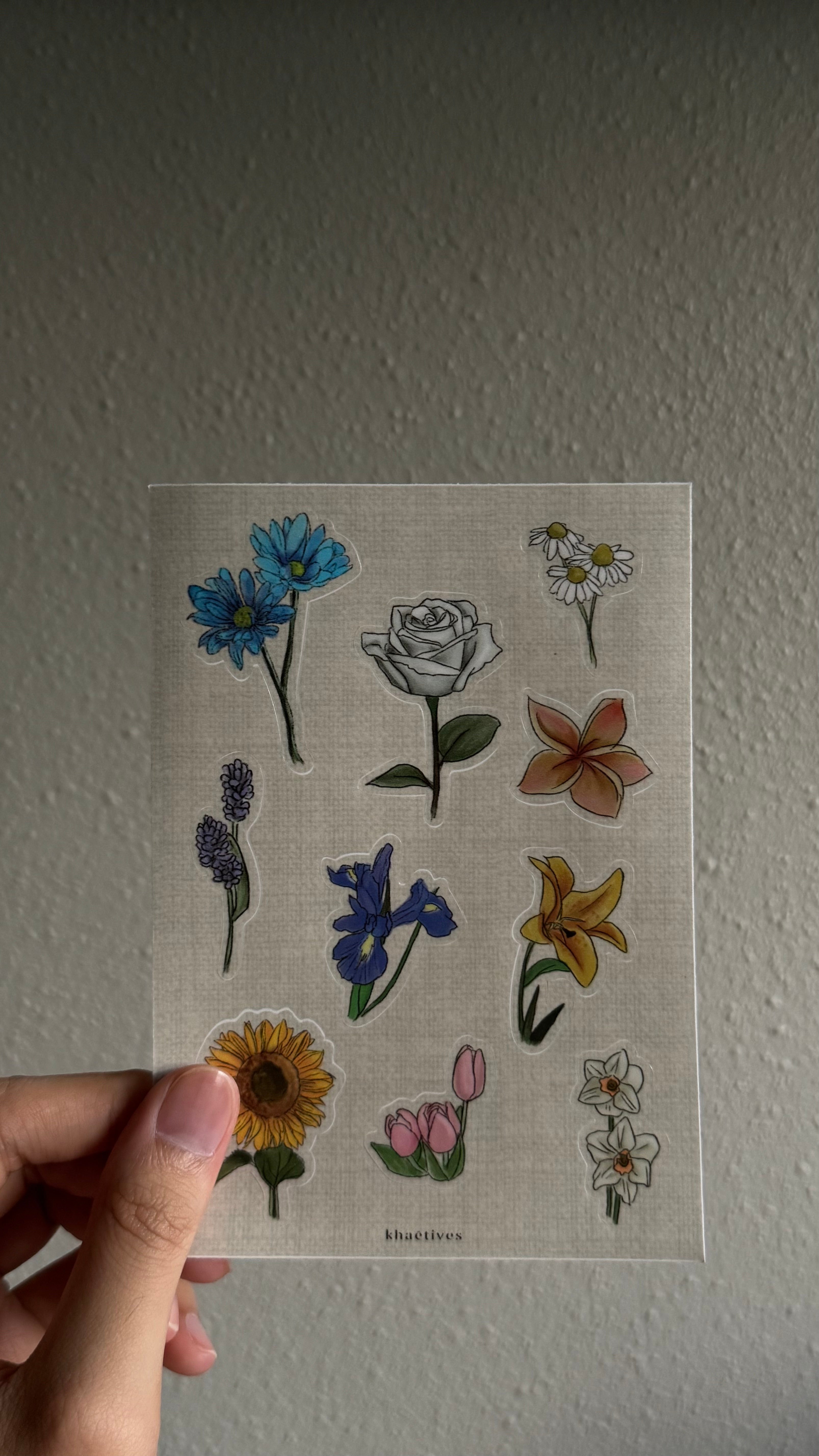 'The Art of Letting Go' Sticker Sheet